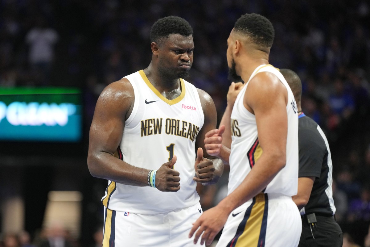 Zion Williamson and CJ McCollum